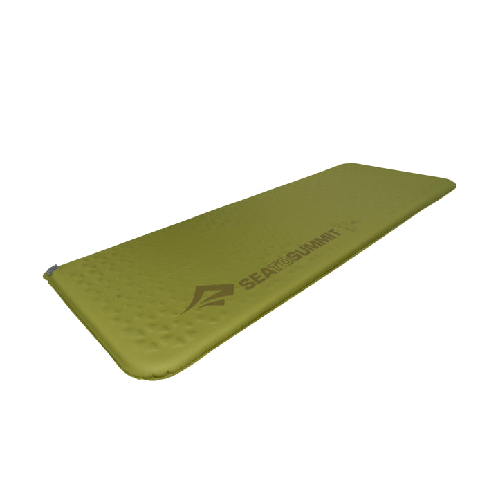 Sea to Summit Selfinflate Mat Camp Regular Rectangular Wide Olive 183 cm