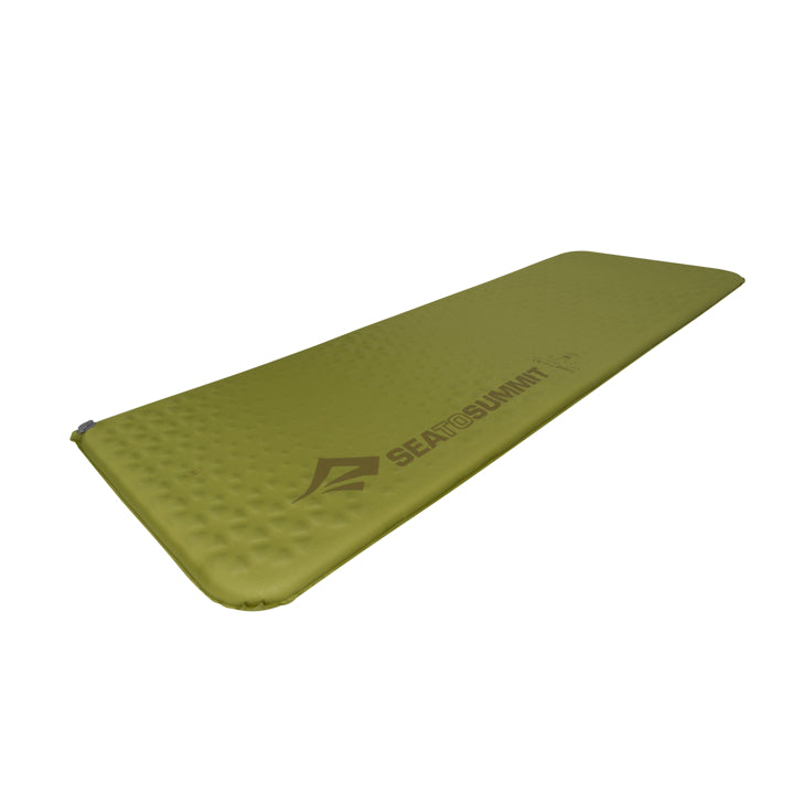 Sea to Summit Selfinflate Mat Camp Long Rectangular Wide Olive 198 cm