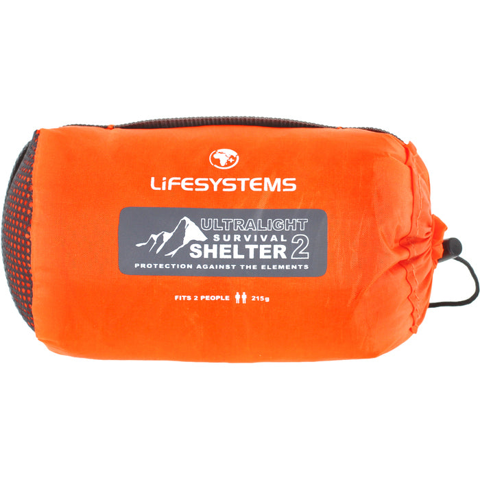 Lifesystems Ultralight Survival Shelter 2 Orange