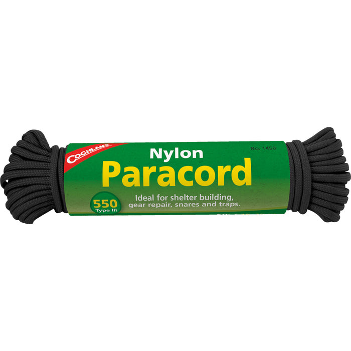 Coghlan’s Paracord Svart 15M