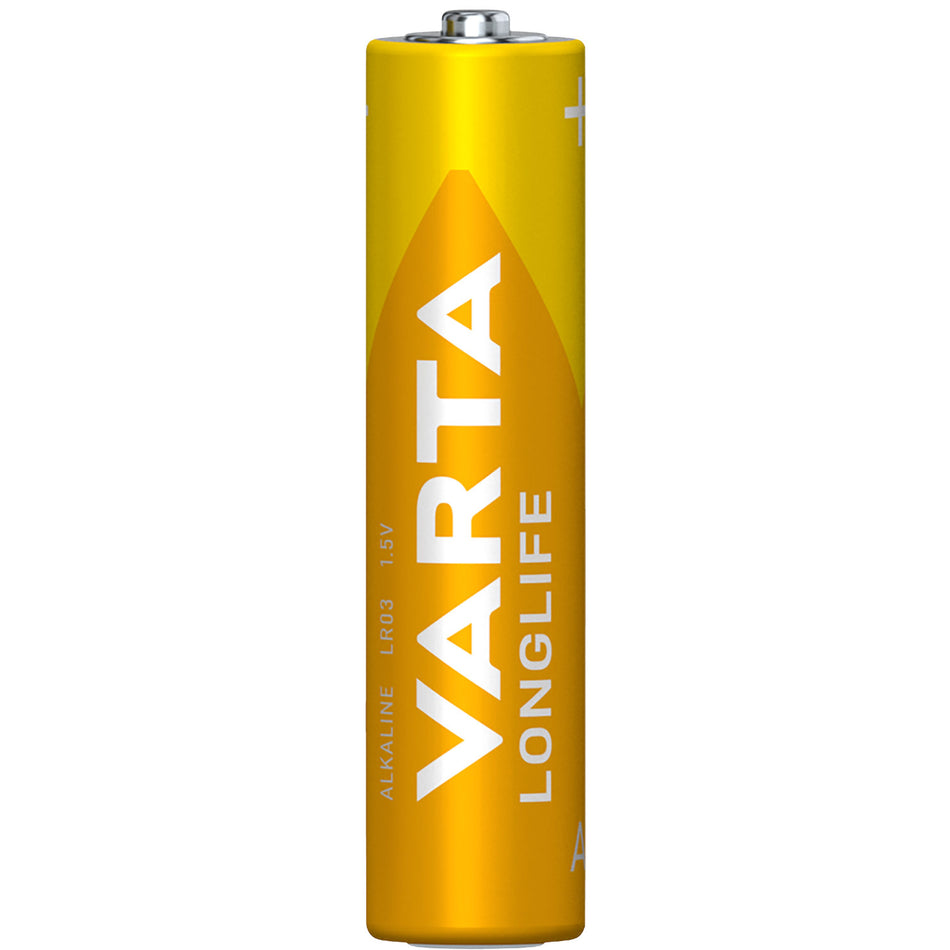 Varta Longlife AAA / LR03 Batteri (10-Pack)