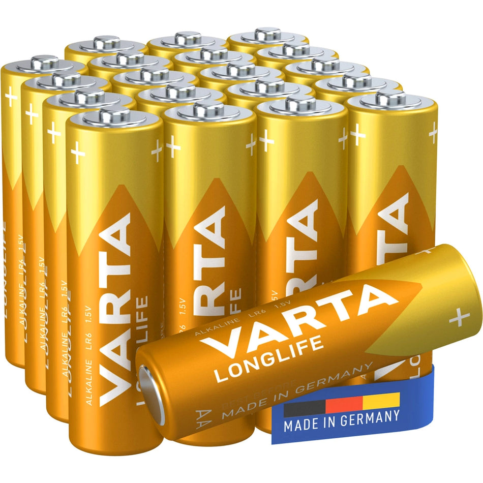 Varta Longlife AA / LR6 Batteri (20-Pack)