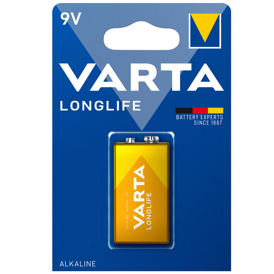 Varta Longlife 9V Batteri