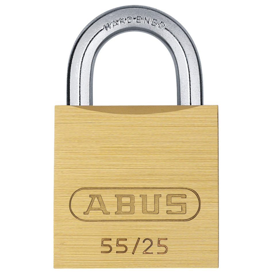 Abus Hänglås 55/25 Mässing