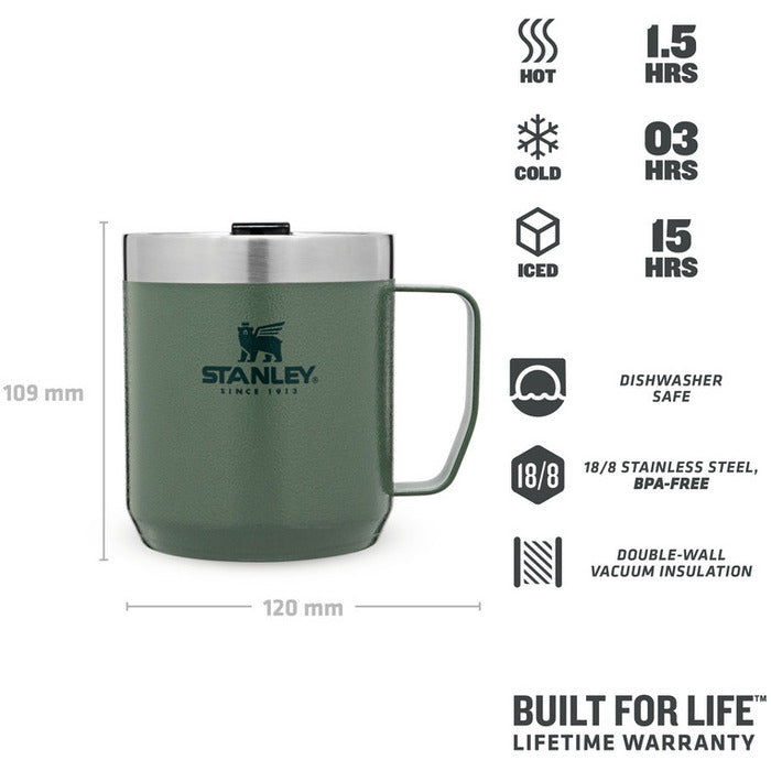 Stanley Termokopp Camp Mug Hammertone Green 0,35 L