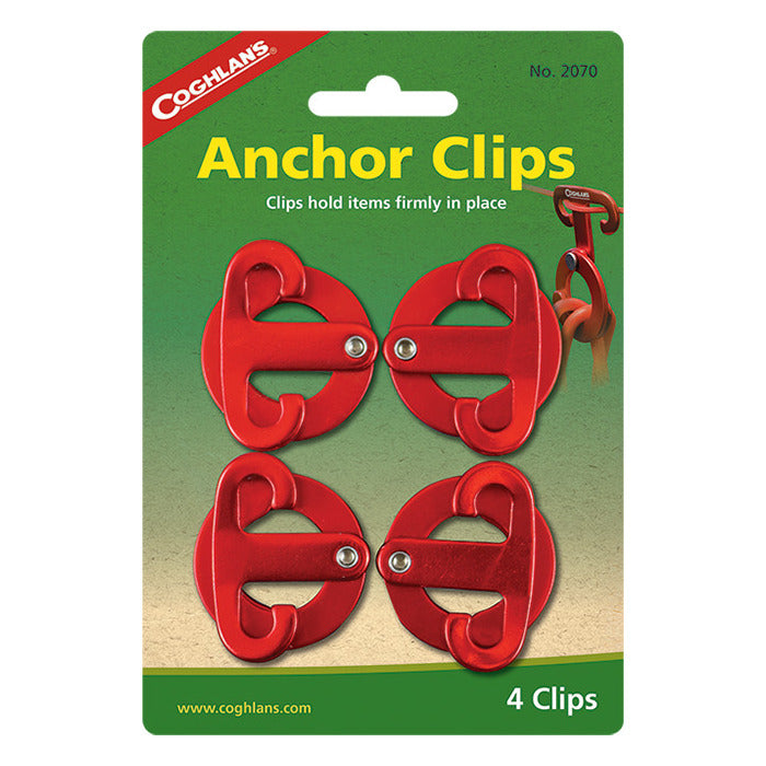 Coghlan’s Anchor Clips (4-Pack)