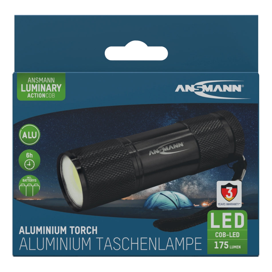 Ansmann Ficklampa Action COB LED