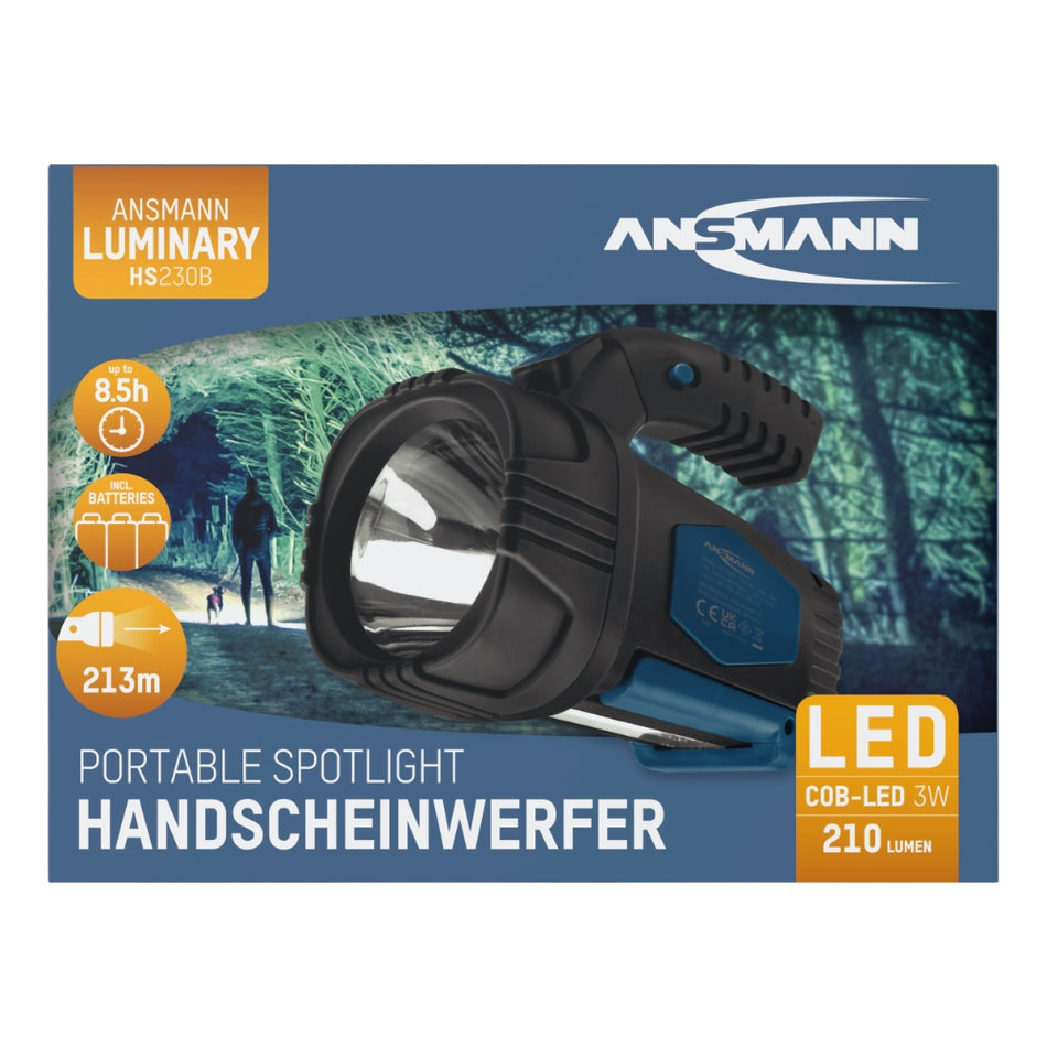 Ansmann Handstrålkastare HS230B LED