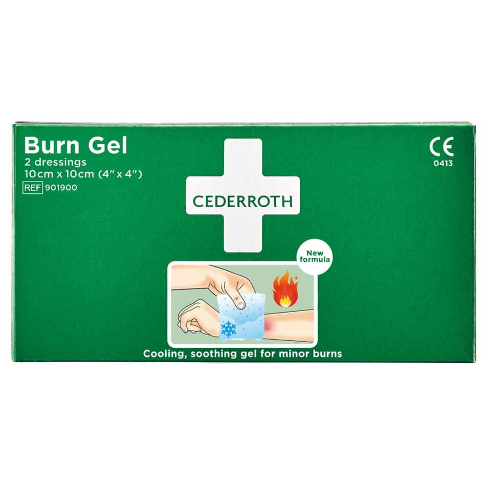 Cederroth Burn Gel Dressing 10x10 cm (2-Pack)