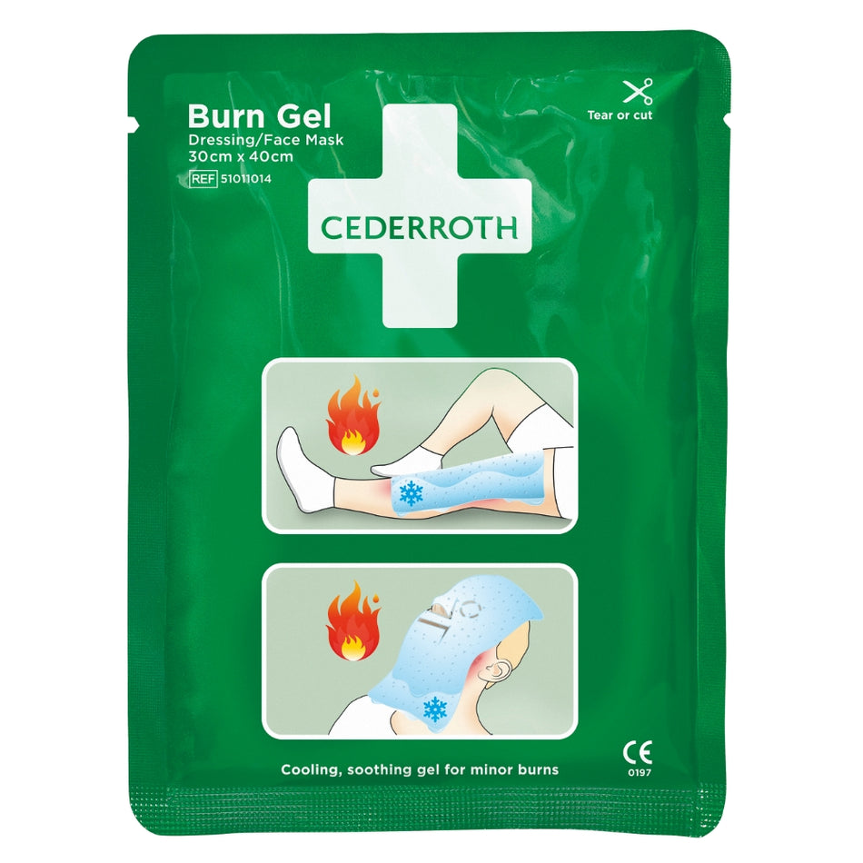 Cederroth Burn Gel Dressing Kompress/Ansiktsmask 30x40 cm