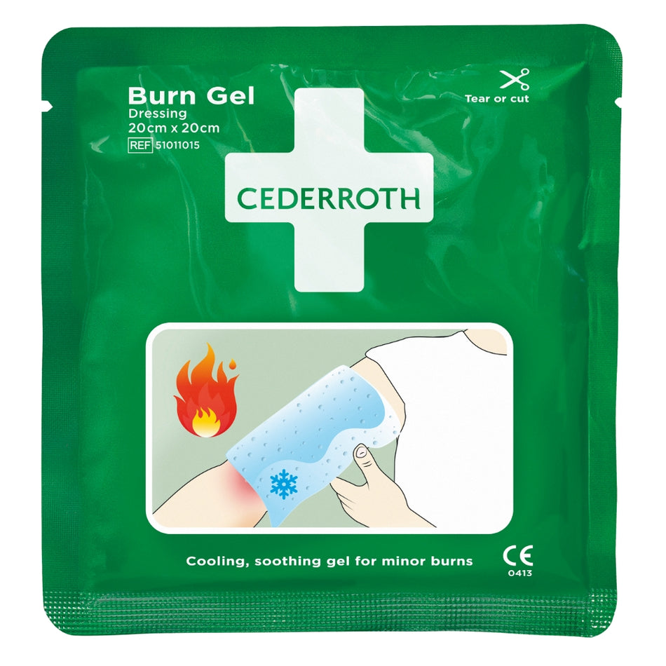 Cederroth Burn Gel Dressing Kompress 20x20 cm