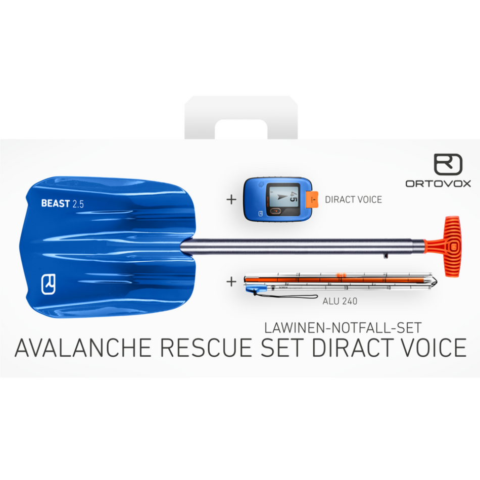 Ortovox Rescue Set Diract Voice Safety Blue