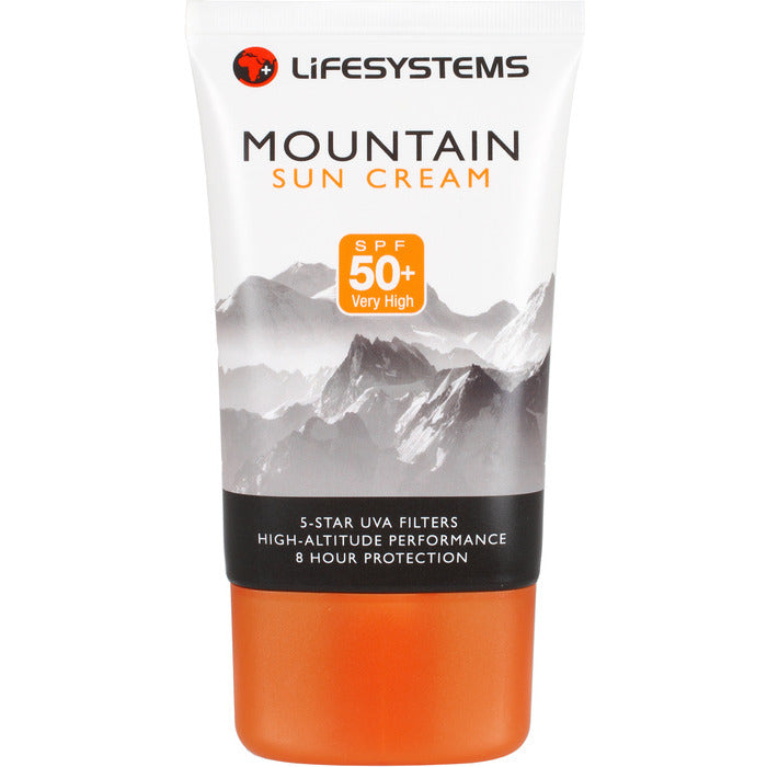 Lifesystems Mountain SPF50+ Sun 100ml (8-pack) White/Orange 100 ml