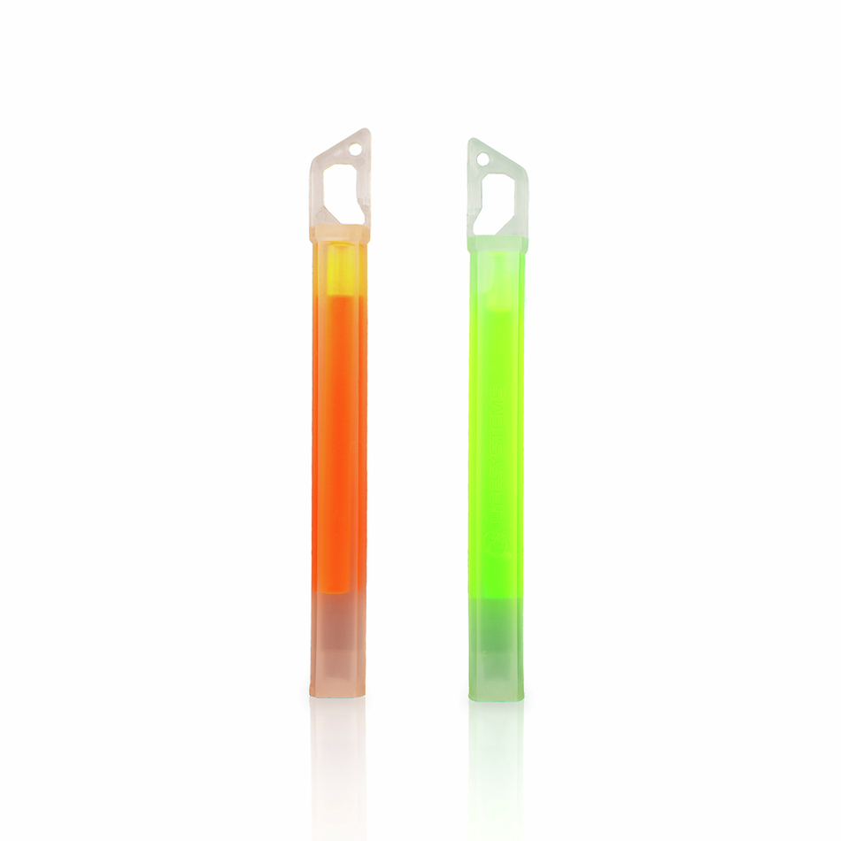 Lifesystems 15 Hour Lightsticks Green/Orange (2-Pack)